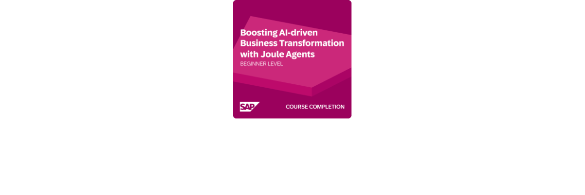 Boosting AI-driven Business Transformation with Joule Agents